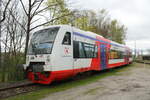 CB VT 511 (95 80 0650 049-9 D-CB)  Stadt Lichtenstein  während der Saisoneröffnung am 23.04.2023 im Bw Glauchau.