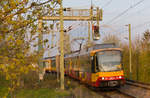 450 882+xxx als S4 nach Eppingen am 20.04.2021 in Öhringen-Cappel.