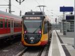 AVG Bombardier Flexity Swift (Wagen 951) am 04.12.14 als S42 in Neckarsulm 