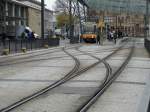 Weichenstraße am 04.12.14 in Heibronn Hbf Willy Brandt Platz 