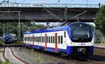 Überraschend fuhr die NordWestBahn GmbH, Osnabrück mit  ET 440 333  (NVR:  94 80 0440 333-3 D-NWB... ) am 15.07.24 durch den Bahnhof Hamburg-Harburg, eine Dienstfahrt!!!