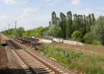 19.5.2012 Berliner Aussenring zwischen Berlin-Karow und Biesdorfer Kreuz.