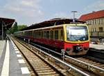 BR 0 481 als S47 nach S+U Bahnhof Berlin Hermannstraße im S-Bahnhof Berlin-Baumschulenweg.(8.8.2014)
