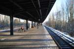 BERLIN, 11.01.2009, S-Bahnhof Wittenau auf der Nordbahn