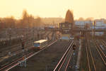 S-Bahn Berlin 481 xxx // Berlin; Zwischen den Stationen Beusselstraße und Westhafen. // 28. Januar 2016 