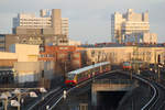 S-Bahn Berlin 480 xxx // Berlin; Umfeld der Station Westhafen // 28. Januar 2016
