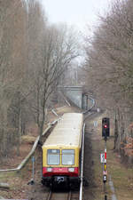 S-Bahn Berlin 485 xxx // Berlin-Schöneweide Betriebsbahnhof (Hp) // 22. März 2016