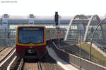 S-Bahn Berlin 481 xxx // Berlin-Rummelsburg (Blick Richtung Ostkreuz) // 28. April 2019