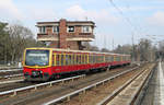 S-Bahn Berlin 481 xxx // Berlin Wannsee // 12. März 2017