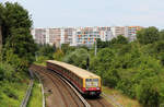 S-Bahn Berlin 485 xxx // Aufgenommen von der Eldenaer Brücke in Berlin.