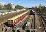 Zwei aktuelle Baureihen der Berliner S-Bahn.