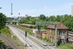 S -Bahn Berlin, Ring -treffen der S42 (BR480) und S41 (BR481) auf halben Wege zwischen den S -Bahnhöfen Halensee und Westkreuz.