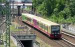 Stadler Siemens BR 483 / 484 der S -Bahn Berlin, weiterhin im Testbetrieb.