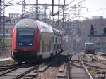 RE2 nach Cottbus und ein wenig spter hat auch die S-Bahn Berlin Einfahrt in den Berliner Hbf.