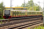 Berliner S-Bahn mit der Linie S45 als Halbzug 483 006 A (BR 483) in Richtung Südkreuz am 05.