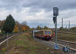 Nicht Einsteigen, hie es am 08.11.2023 auf der Berliner S85.