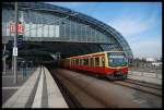 S-Bahn Berlin Fhrt Als S7 Nach Ahrensfelde Vom Bahnhof Berlin-Hauptbahnhof 22.09.07