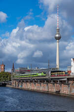 Flixtrain 193 862 & DB BR 481 / Berlin Jannowitzbrücke, 28.