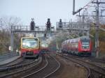 Zwischen dem Bahnhof Berlin-Zoologischer Garten und dem Bahnhof Tiergarten war am 29.Oktober 2007 so einiges unterwegs.