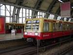 BR 485 (S9 richtung Spandau) in  Berlin-Alexanderplatz !!! 17.05.08