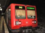 S-Bahn BR 485 (rot) hier noch auf den sdlichen Ring als Ringbahnlinie 42.