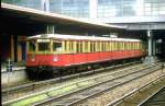 80er Jahre,ein  Stadtbahner  nach Friedrichsstrasse,hier im Bahnhof Westkreuz.(Archiv P.Walter)