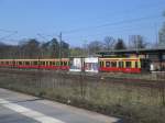 BR 481 als S7 nach S-Bahnhof Ahrensfelde im S-Bahnhof Griebnitzsee.