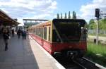 BERLIN, 12.05.2009, S75 nach Warschauer Straße im Bahnhof Ostkreuz