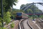 BERLIN, 29.08.2009, S3 nach Ostbahnhof bei der Einfahrt in den S-Bahnhof Rummelsburg