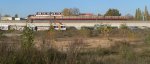 Zwischen Ostkreuz und Treptower Park - eine S-Bahn der BR 481.