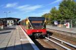 BERLIN, 23.10.2010, S47 nach Spindlersfeld im S-Bahnhof Schöneweide