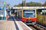 BERLIN, 23.10.2010, S9 nach Pankow im S-Bahnhof Altglienicke