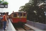 historischer S-Bahnzug beider Ringerffnung im S-Bahnhof Wedding.