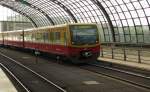 S-Bahn Berlin DB 481 xxx als S 5101 (S 5) von Berlin Westkreuz nach  Strausberg, in Berlin Hbf; 09.08.2011