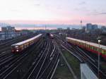 Mittwoch, 2.Januar 2002    Bahnhofsvorfeld des Bahnhofs Ostbahnhof / Kehranlage des Bahnhofs Warschauer Strae