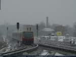 S-Bahn und Flugschnee, in diesem Jahr gab es zumindest durch diese Kombination noch keine Ausflle.