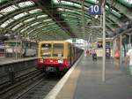 DB S-Bahn Berlin S5 (BR 485) Ostbahnhof am 26. Juli 2012. 