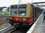 Als Anschluzug von Berlin Ostkreuz nach Erkner wartete 485 096,am 14.Juli 2012,in Berlin Ostkreuz.