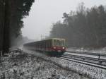  Coladose  BR 485 kurz vor der Einfahrt in Rahnsdorf.