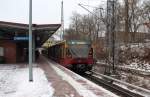 Momentan ist der Inselbahnsteinsteig in Birkenwerder (bei Berlin) Dreh- und Angelpunkt des Regional- und Stadtverkehrs im Norden Berlins.