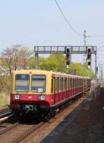 19.4.2014 S9 nach Pankow kurz vor Pankow (aus IC 2356)