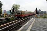 DB S-Bahn Berlin S8 (BR 480) S-Bf Treptower Park am 16.