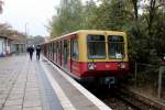 DB S-Bahn Berlin S47 (BR 485) S-Bahnhof Spindlersfeld am 16.