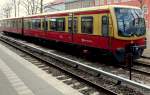 DB S-Bahn Berlin BR 481/482 Viertelzug S-Bf Bahnhof Oranienburg am 28.