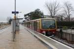 S-Bahn Berlin: S5 (BR 481/482) Strausberg Nord am 31.