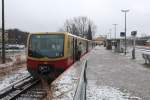 S-Bahn Berlin: S5 (BR 481/482) Strausberg am 31.