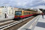 S-Bahn Berlin S7 (BR 481/482) S-Bf Charlottenburg am 2.