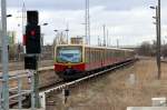 S-Bahn Berlin: S9 (BR 481/482) S-Bf Berlin-Schönefeld am 1.