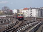 485 164,am 11.April 2015,bei der Einfahrt in Berlin Südkreuz.