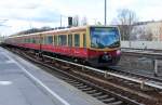 S-Bahn Berlin S 75 (BR 481/482) Charlottenburg am 2.